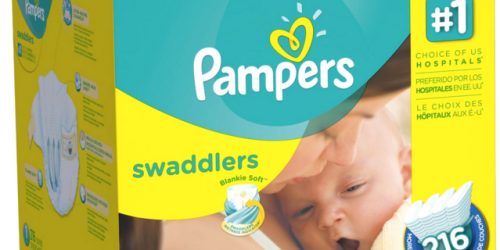 Amazon Family: Pampers Swaddlers Size 1 Diapers $26.43 Shipped (13.6¢ Per Diaper)