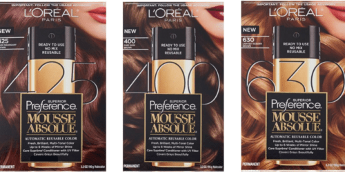 Amazon: L’Oreal Paris Superior Preference Mousse Absolue ONLY $1.97 Shipped