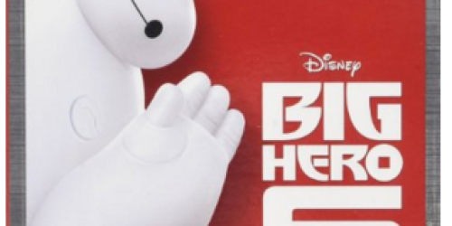 Disney’s Big Hero 6 on Blu-ray + DVD + Digital HD ONLY $15 (Regularly $39.99)