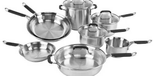 Target: Calphalon 12 piece Stainless Steel Cookware Set Possibly $112 (Regularly $225)