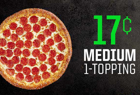 Pizza Hut 17 Medium Pizza W Large Pizza Purchase Valid Today
