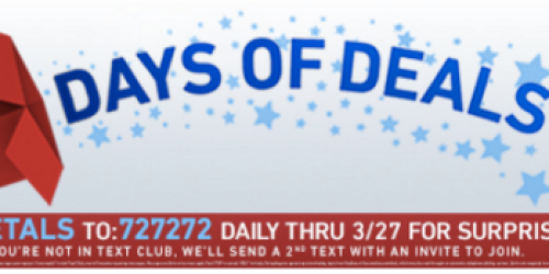 Redbox: 10 Days of Deals (Text Offers)