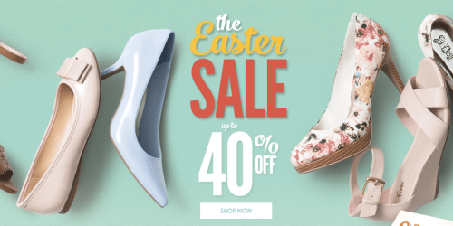Payless: 40% Off Easter Sale + Extra 25% Off Sitewide (Including Sale Items) & More