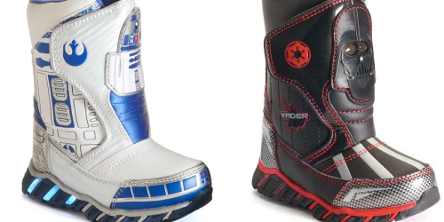 Kohl’s: Star Wars Light-Up Cold Weather Boots ONLY $15.39 Shipped (Reg. $54.99)