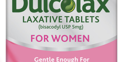 New $7/1 Dulcolax Pink Laxative Tablet Coupon