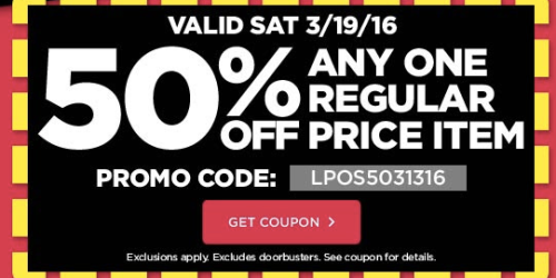 Michaels: 50% Off Any ONE Regular Priced Item Coupon (Today Only) + More