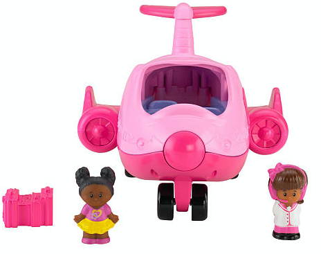 little people pink airplane