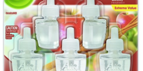 Amazon: Air Wick Scented Oil Apple Cinnamon Medley 5-Pack Refill  Only $6.98 Shipped + More
