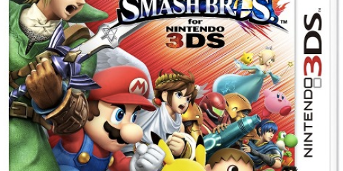 Target: Super Smash Bros for Nintendo 3DS Only $24.99 (Regularly $39.99)