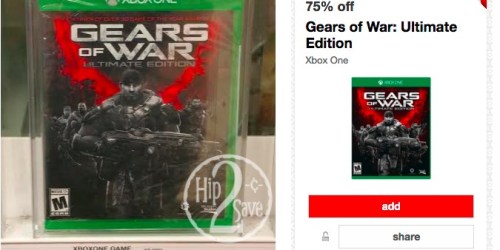 Target: Gears of War – Ultimate Edition Xbox One ONLY $9.99 (Regularly $39.99) In-Store Only
