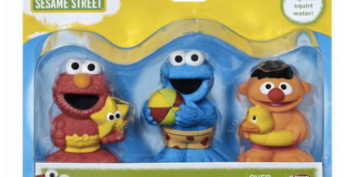 Amazon: Sesame Street Bath Squirters 3-Pack Only $3 (Great Easter Basket Stuffer!)