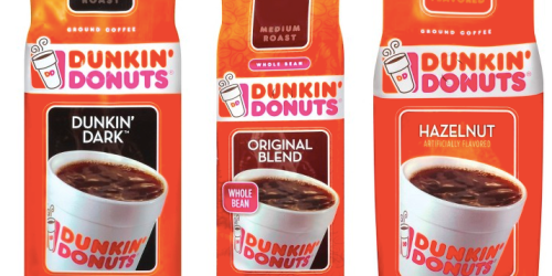 Target: Dunkin Donuts 12oz Coffee Bags ONLY $3.21 Per Bag Shipped (After Gift Cards)