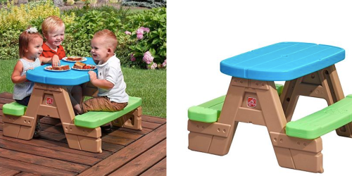 Kohl’s Cardholders: Step2 Sit & Play Jr. Picnic Table ONLY $31.49 Shipped (Reg. $74.99)