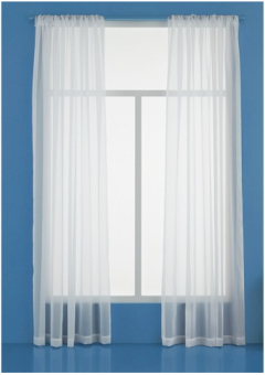 Room Essentials Sheer 60X84" Curtain Panels 