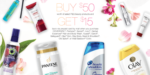 P&G Rebate: $15 Pre-Paid Card With $50 P&G Product Purchase + Target Deal Scenario