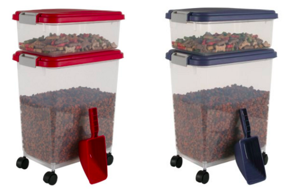 iris airtight food storage container & scoop combo
