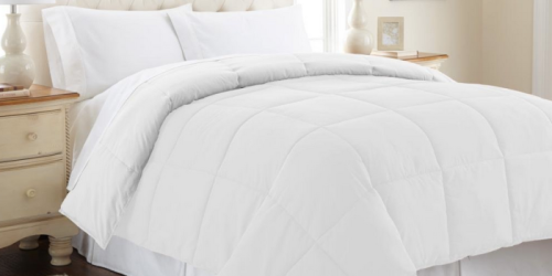 Amazon: Down Alternative Reversible Comforter $18-$24 Today Only (Regularly $134+)