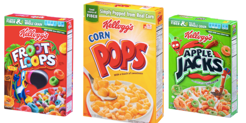 Walgreens: Kellogg’s Cereals Only $1.38 Per Box (Starting 3/27)