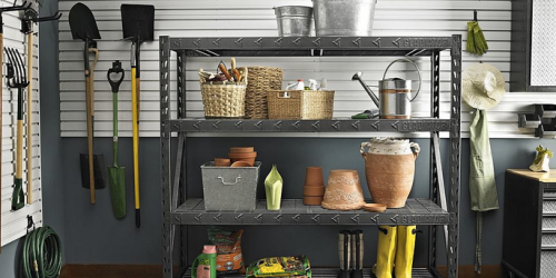 Sears: Gladiator 4-Shelf Rack Only $149.99 (Regularly $299.99) = Holds Up to 8,000 Pounds