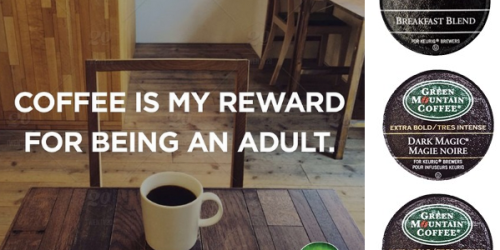 FREE Green Mountain Coffee K-Cups Sample