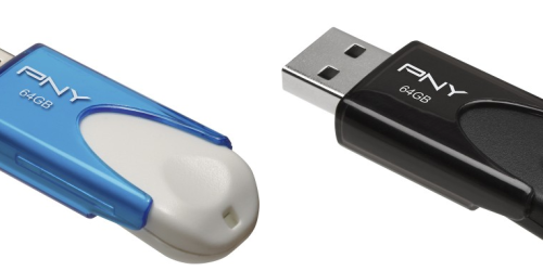 Best Buy: PNY 64GB USB 2.0 Flash Drive Only $12.99 (Reg. $39.99) – Today Only