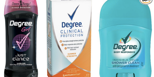 Amazon: Lots of Discounts on Degree Deodorant