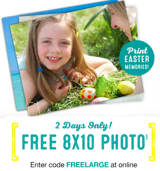 Walgreens FREE 8×10 Photo Print