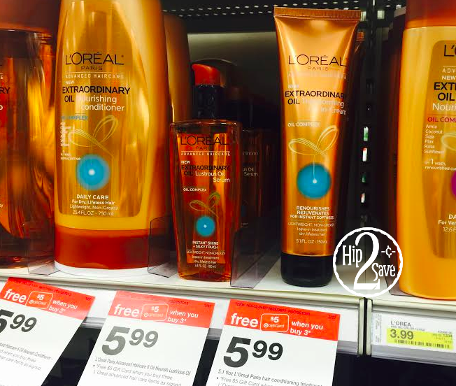 Target: L’Oreal Advanced Haircare Treatment Products