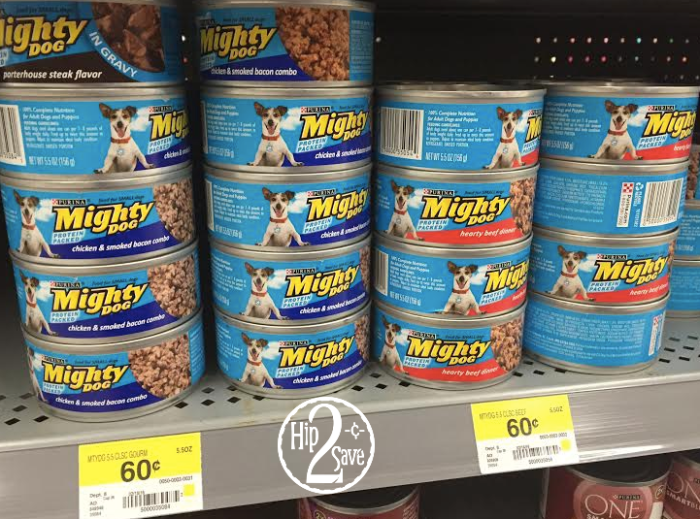 New 2 Off Six Cans of Purina Mighty Dog Canned Dog Food = Only 27