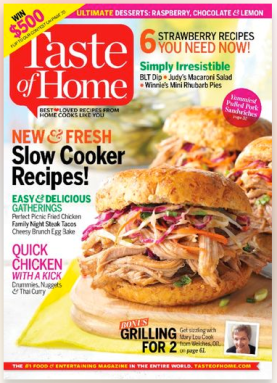 Taste of Home Magazine