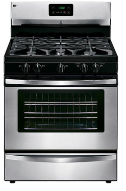 Sears gas stoves stainless steel deals