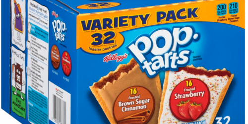 Amazon: PopTarts Frosted Strawberry & Brown Sugar Cinnamon 32 Count Box $4.89 Shipped