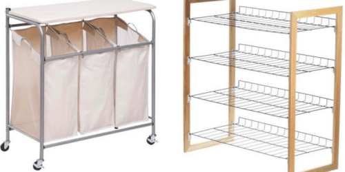 Home Depot: 40% Off Storage Solutions Today Only = Honey-Can-Do Rack $17.98 Shipped