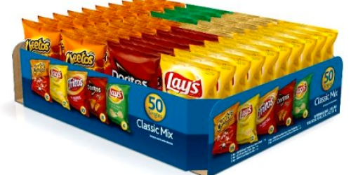 Amazon: Frito-Lay Classic Mix Variety Pack 50 Bags Only $9.29 Shipped (19¢ Per Bag)