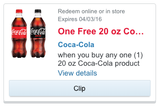 Coca-Cola Walgreens eCoupon
