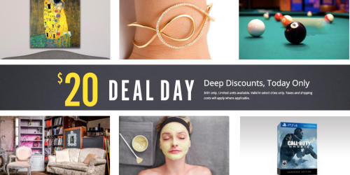 Groupon: $20 Deals Today Only