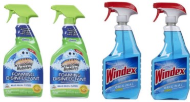 Scrubbing Bubbles and Windex
