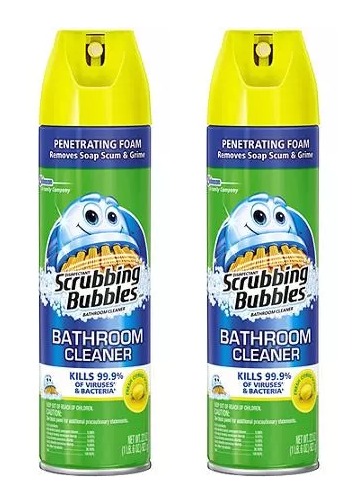 scrubbing Bubbles bathroom cleaner