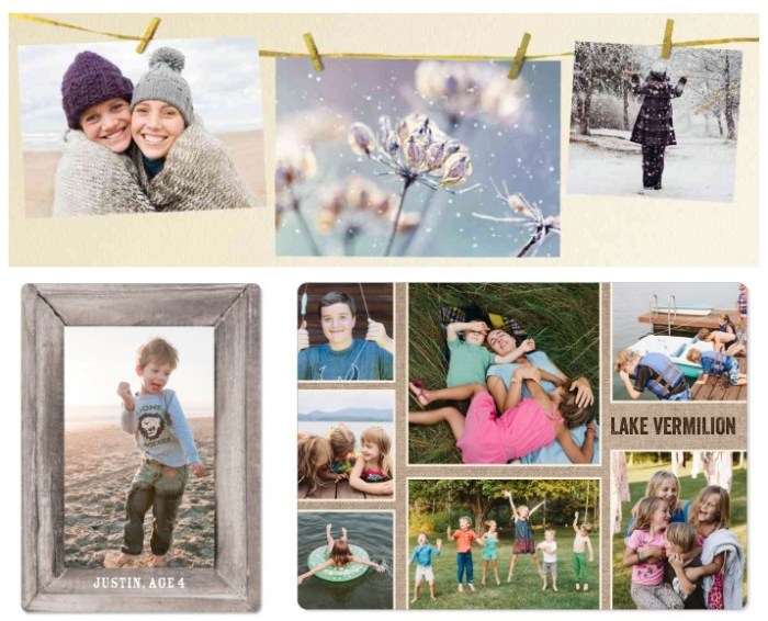 Shutterfly magnets and 8X10 prints