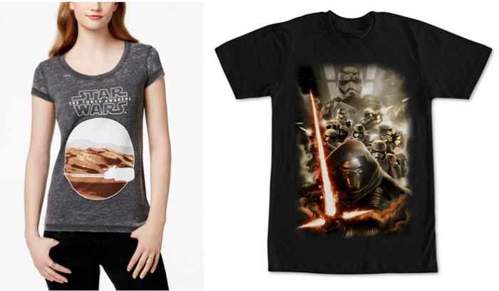 Star Wars tees