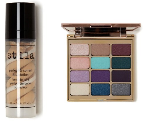 Stila Foundation and Eyeshadow Palette