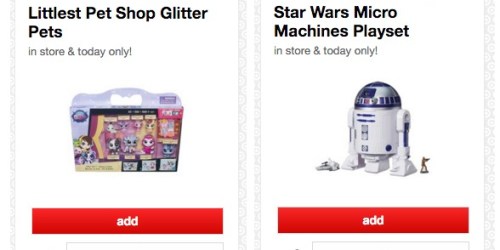 Target Cartwheel: 50% Off Littlest Pet Shop Glitter Pets & 50% Off Star Wars Micro Machines Playset