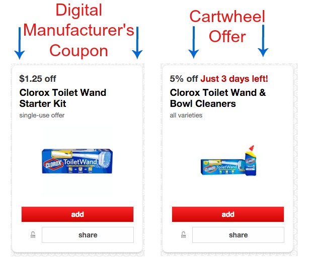 Target Clorox Wand offers