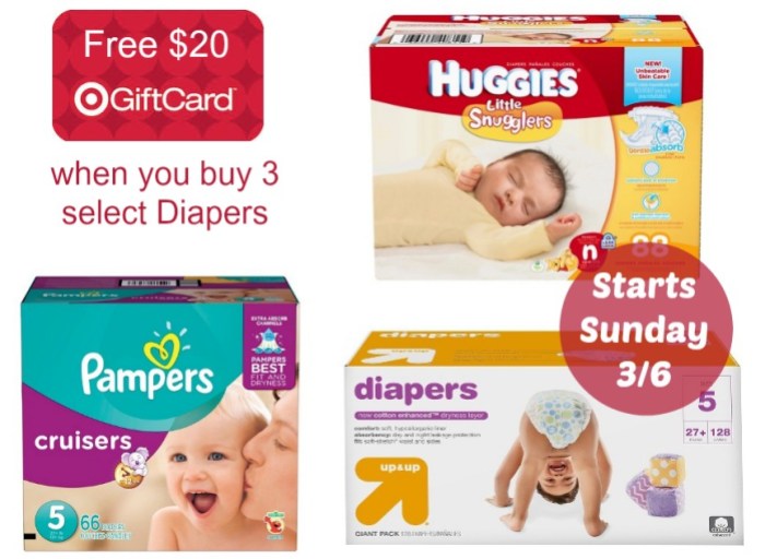 Target Diaper offer for 3-6-16