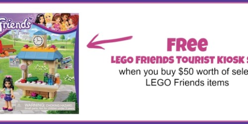 Target: FREE LEGO Friends Tourist Kiosk Toy Set With $50 LEGO Friends Purchase