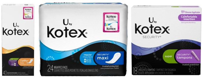New $1/1 U By Kotex Coupon