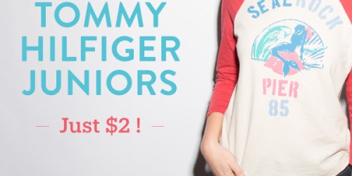 Tommy Hilfiger Juniors’ Tees Only $2 Each (Regularly Up to $35) + More Deals