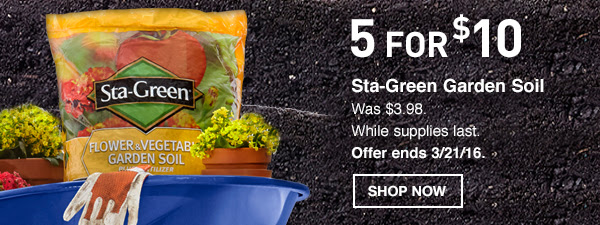 Lowe's: 5 for $10 Premium Mulch or Garden Soil - Hip2Save