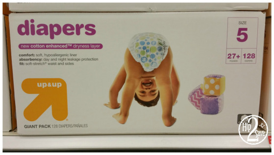 Up & Up Giant Pack Diapers (Hip2Save)