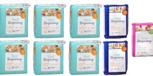 Walgreens.com: Well Beginnings Diapers & Training Pants as Low as $4 Per Pack Shipped